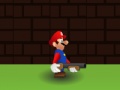 Mario shutting a imirt ar líne