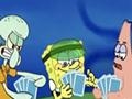 Spongebob hustle Gaineamh te a imirt ar líne