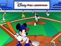 Baseball Mickey agus Goofy a imirt ar líne